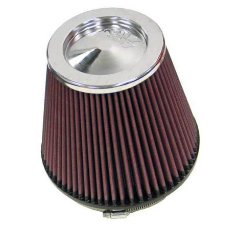 K&N Round Tapered Universal Air Filter 6in Flange ID x 7.5in Base OD x 5in Top OD x 6.5in Height