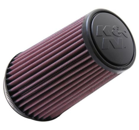 K&N Filter Universal Rubber Filter 3 1/2 inch Flange 4 5/8 inch Base 3 1/2 inch Top 7 inch Height