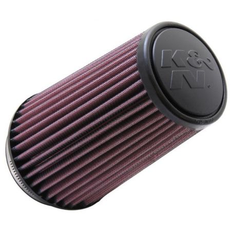 K&N Filter Universal Rubber Filter 3 1/2 inch Flange 4 5/8 inch Base 3 1/2 inch Top 7 inch Height