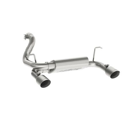 MBRP 2018+ Jeep Wrangler (JL) 3.6L V6 Dual Rear Exit Axle Back AL Exhaust System