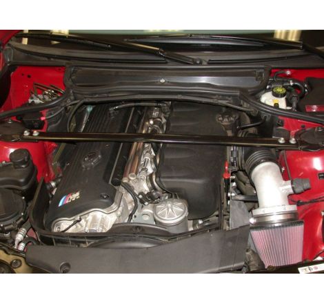 K&N 01-05 BMW M3 E46 Wrinkle Black Typhoon Short Ram Intake