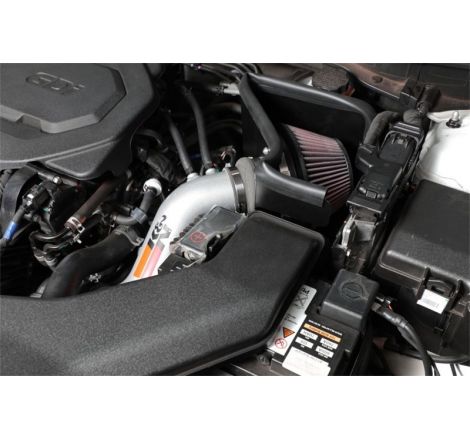 K&N 15-18 Hyundai Sonata L4-2.4L F/I Silver Typhoon Short Ram Intake