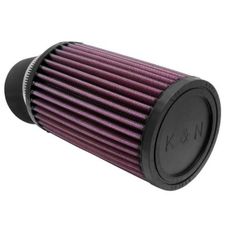 K&N Filter Universal Rubber Filter 2 7/16 inch 20 Degree Flange 3 3/4 inch OD 6 inch Height