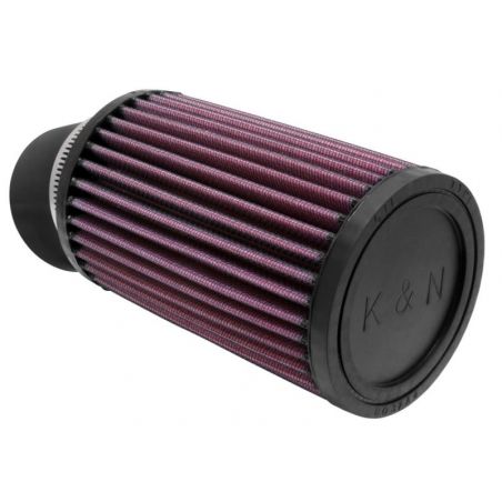 K&N Filter Universal Rubber Filter 2 7/16 inch 20 Degree Flange 3 3/4 inch OD 6 inch Height