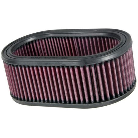 K&N Oval Air Filter - 8-7/8in L 5-1/4in W 3-1/4in H