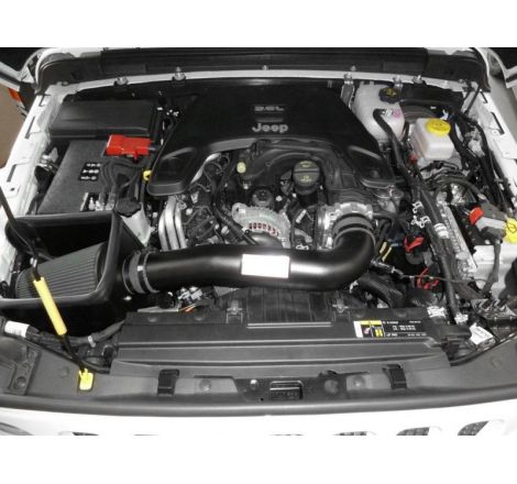 K&N 2018 Jeep Wrangler JL V6-3.6L F/I Blackhawk Performance Intake Kit (No Jeep Grand Cherokee)