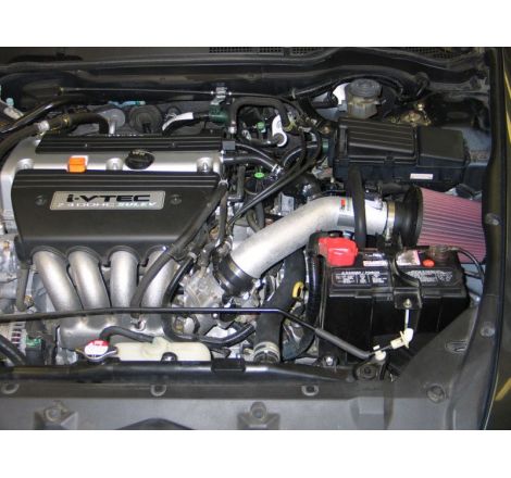 K&N 05-07 Honda Accord L4-2.4L Silver Typhoon Short Ram Intake