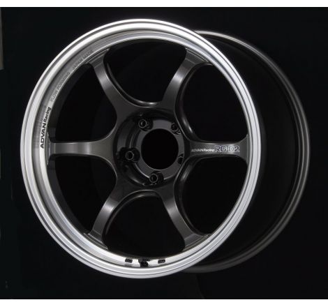 Advan RG-D2 18x9.5 +35 5-114.3 Machining & Black Gunmetallic Wheel