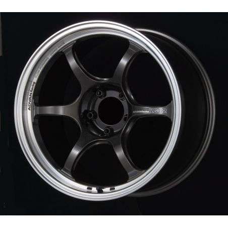 Advan RG-D2 18x9.5 +35 5-114.3 Machining & Black Gunmetallic Wheel