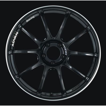 Advan RZII 18x10.0 +35 5-114.3 Racing Gloss Black Wheel