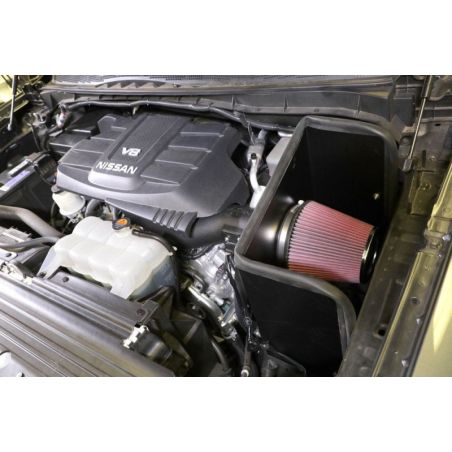 K&N 17-18 Nissan Titan XD V8 5.6L Aircharger Performance Intake