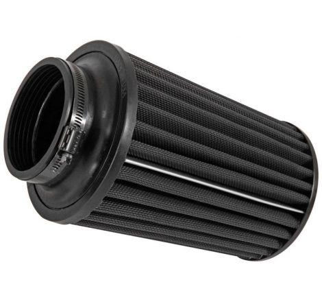 K&N Universal Round Clamp-On Air Filter 3.5in ID 9.5in Height 6in Base OD 5.25 Top OD