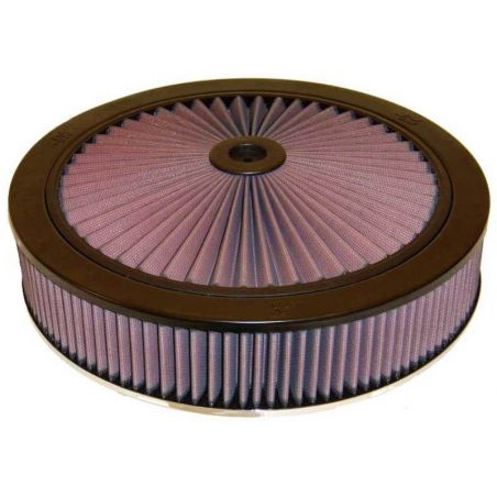 K&N X-Stream Top Filter X-Stream 5.125in Flange 14x3.12in Height 0.875in Drop Base