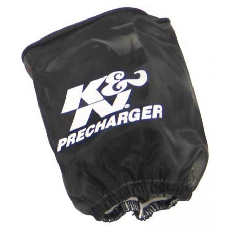 K&N Precharger Air Filter Wrap Black 4in Height 3.5in Inside Diameter