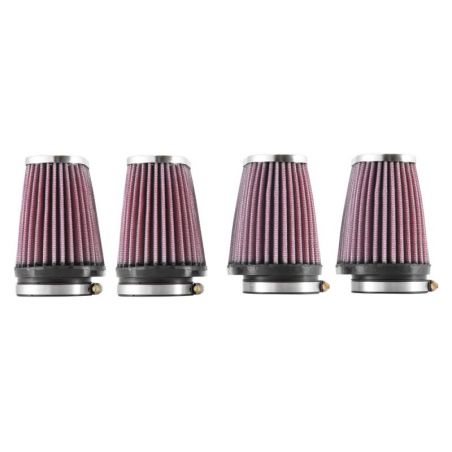 K&N Universal Clamp-On Air Filter 2-1/8in Flange 4x3in-B 3x2in-T 4in-L