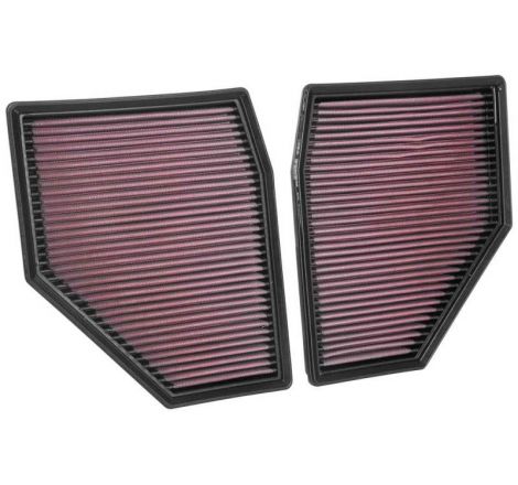 K&N 18-19 BMW M5 V8 4.4L F/I Turbo Replacement Air Filter (Two Per Box)