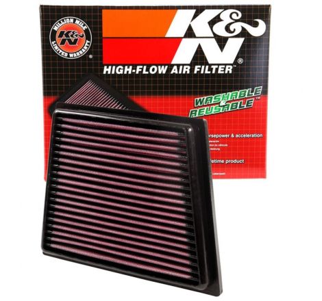 K&N 08 Ford Fiesta 1.25L-L4 Drop In Air Filter