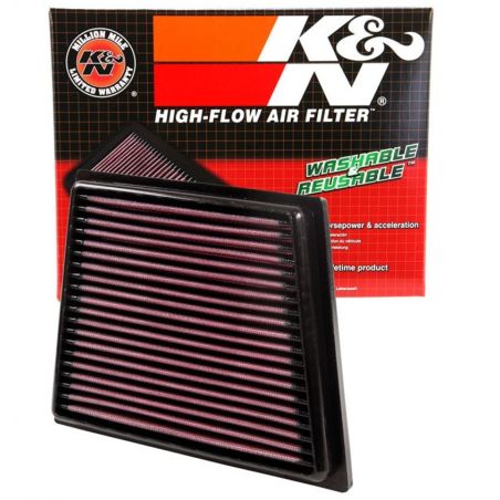 K&N 08 Ford Fiesta 1.25L-L4 Drop In Air Filter