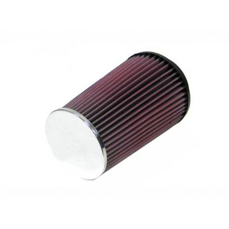 K&N Universal Chrome Filter 4 inch FLG / 5 3/8 inch Bottom / 4 1/2  inch Top / 8 inch Height