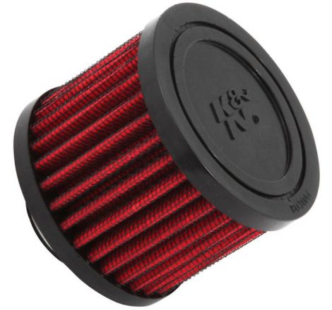 K&N 1 inch ID 3 inch OD 2.375 inch H Rubber Base Crankcase Vent Filter