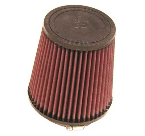 K&N Filter Universal Rubber Filter Round Tapered 4.5in  Flange 5.875in Base 4.5 inch Top 6in  Height