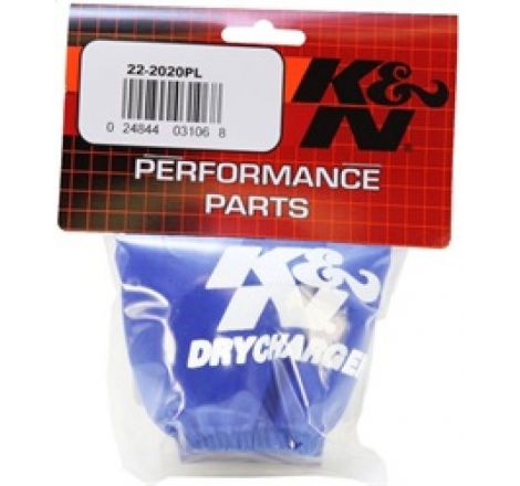 K&N Yamaha WRB650/WB700/WRB700/WRA700 Blue Oval Straight Drycharger Air Filter Wrap