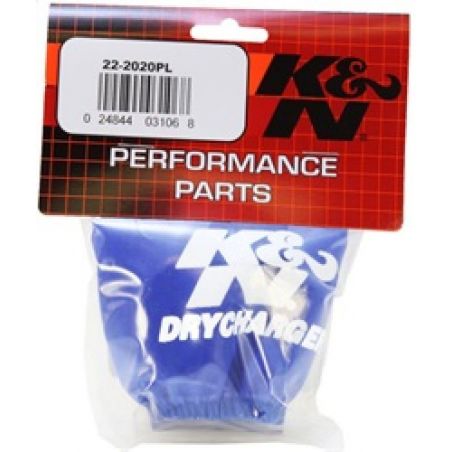 K&N Yamaha WRB650/WB700/WRB700/WRA700 Blue Oval Straight Drycharger Air Filter Wrap