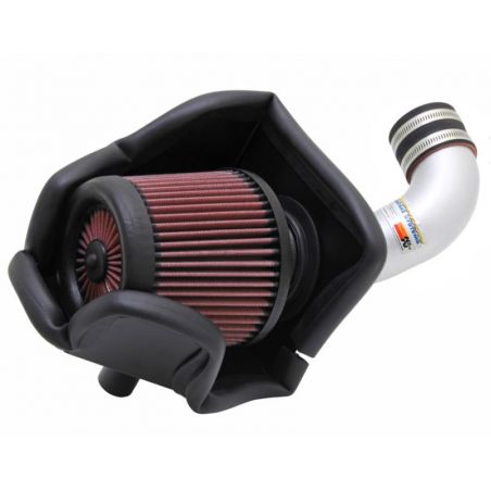 K&N 11 Honda CR-Z 1.5L L4 Silver Typhoon Short Ram Intake