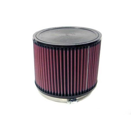 K&N Universal Rubber Filter 6in FLange ID / 7.5in OD / 6in Height / Round Straight