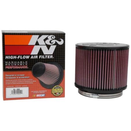 K&N Universal Rubber Filter 6in FLange ID / 7.5in OD / 6in Height / Round Straight