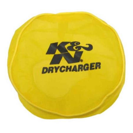 K&N Yellow Drycharger Round Tapered Air Filter Wrap