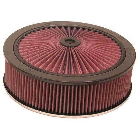K&N X-Stream Top Filter Red 14in OD / 7.313in Neck Flange / 5.5in Height