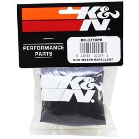 K&N Precharger Air Filter Wrap Black for 68-72 Honda CB350/CL350 / 87-02 Yamaha YFZ350 Banshee