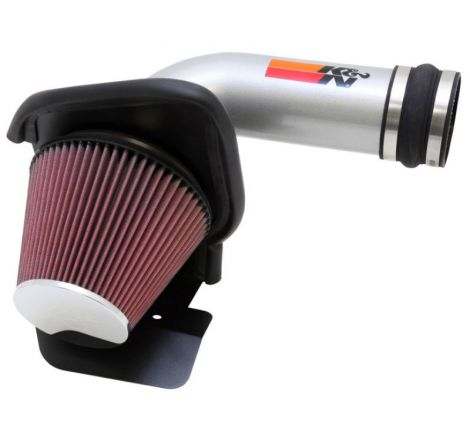 K&N 11 Ford Taurus SHO 3.5L V6 Silver Typhoon Cold Air Intake