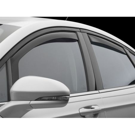 WeatherTech 13+ Ford Fusion Front and Rear Side Window Deflectors - Dark Smoke