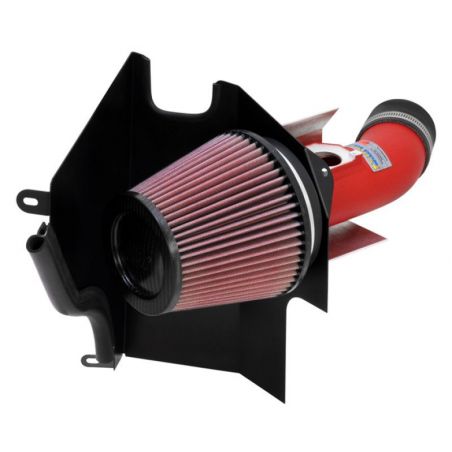 K&N 02-07 WRX/STi Wrinkle Red Typhoon Short Ram Intake