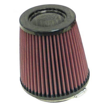 K&N Universal Air Filter - Round Tapered 4in Flange ID / 5.375in Base OD / 4in Top OD / 5.5in H