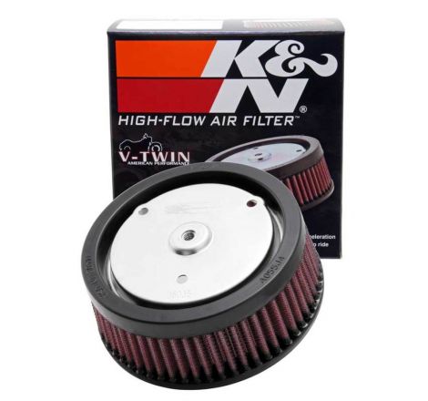 K&N Replacement Air Filter 5.5in Top OD x 6in Base OD x 2.313in H for Harley Davidson