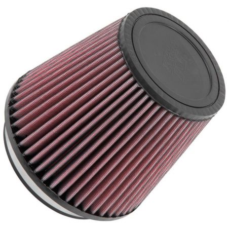 K&N Filter Universal Rubber Filter 5in Flange 6.5in Base 4.5in Top 5.5in Height