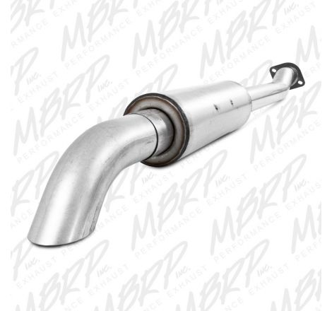 MBRP 11-12 Ford F-150 SVT Raptor 6.2L EC-SB/CC-SB 3.5in Cat Back Single Turn Down Alum Exhaust