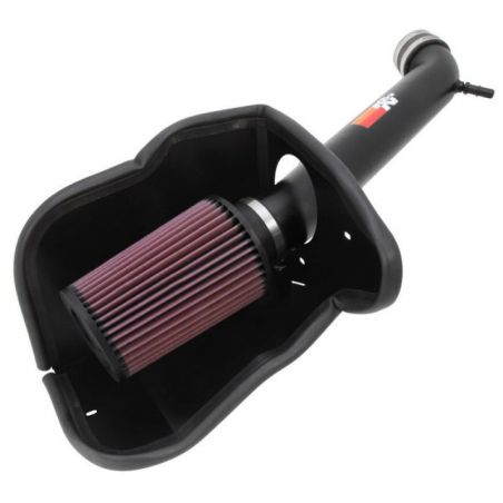 K&N 10-11 Ford Crown Victoria 4.6L V8 / Mercury Grand Marquis 4.6L V8 Black Typhoon Cold Air Intake