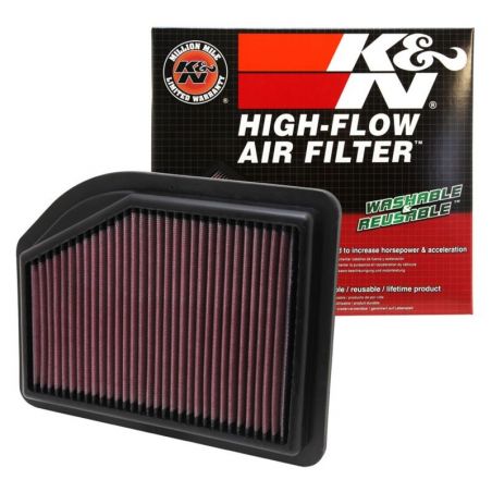 K&N Replacement Filter 10.219in O/S Length x 7.875in O/S Width x 1.125in H for 12 Honda CR-V 2.4L