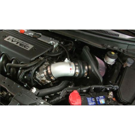 K&N 12 Honda Civic Si 2.4L L4 Silver Typhoon Intake