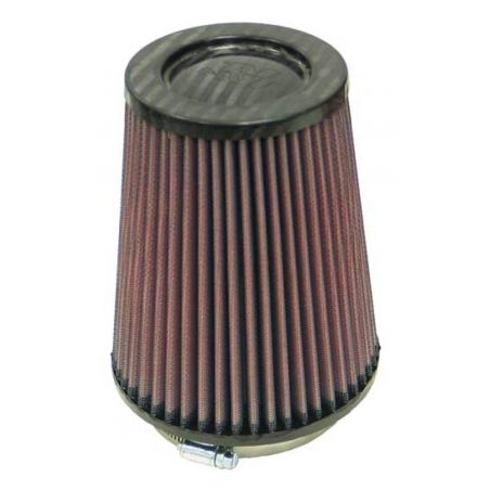 K&N Round Tapered Universal Air Filter 4in Flange ID x 5.375 Base OD x 4in Top OD x 6.5in H