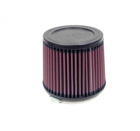 K&N Universal Rubber Filter 4.5in Flange ID / 5.875in Base OD / 5.125in Top OD / 5in Height