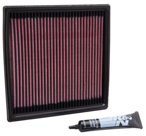 K&N 8.5in O/S Length x 8.375in O/S Width x .75in H Ducati Replacement Air Filter