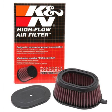 K&N 87-13 Kawasaki KLR650 650 / 93-96 KLX650C 650 Replacement Air Filter