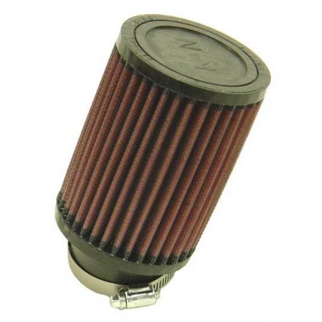 K&N Filter Universal Rubber Filter 20 Deg Flange Angle 2.25in Flange ID x 3.5in OD x 5in H