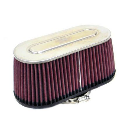 K&N Marine Engine Flame Arrestor - Oval Tapered 3.75in Flange ID / .75in Flange Length / 4in Height