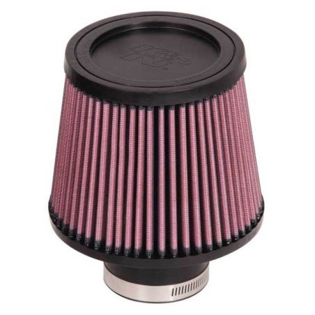 K&N Universal Rubber Filter-Round Tapered 2.5in Flange ID x 6in Base OD x 5in Top OD x 5in Height